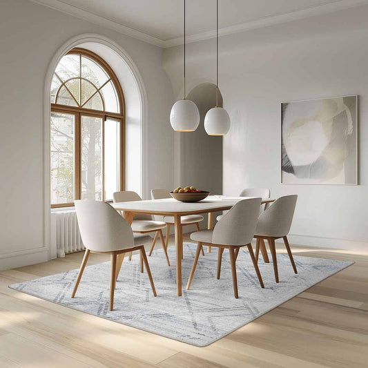 Bisbee Diamonds Blue Rug Collection