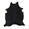 Black Zebra Cowhide Rugs