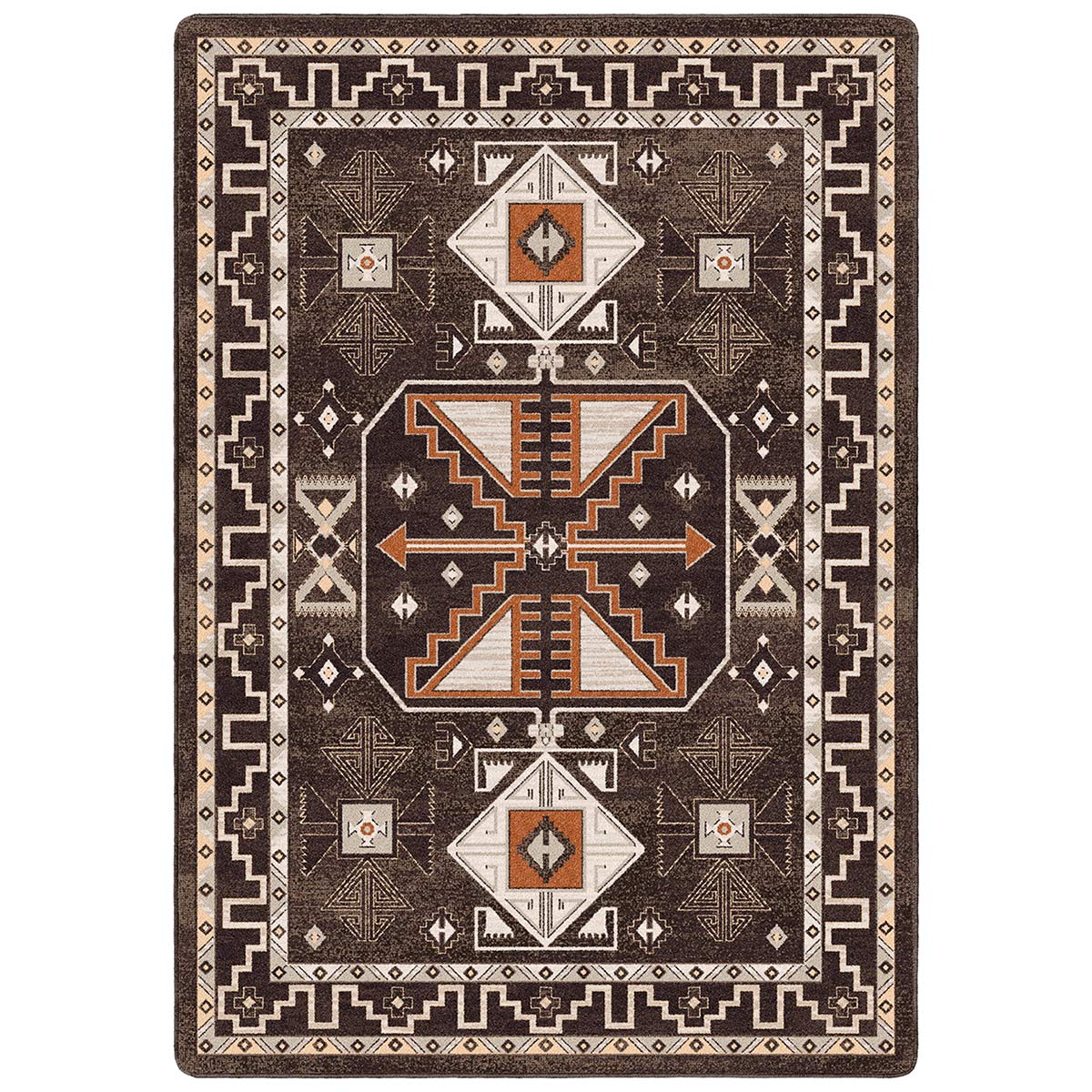 Blackfoot Coffee Rug - 3 x 4