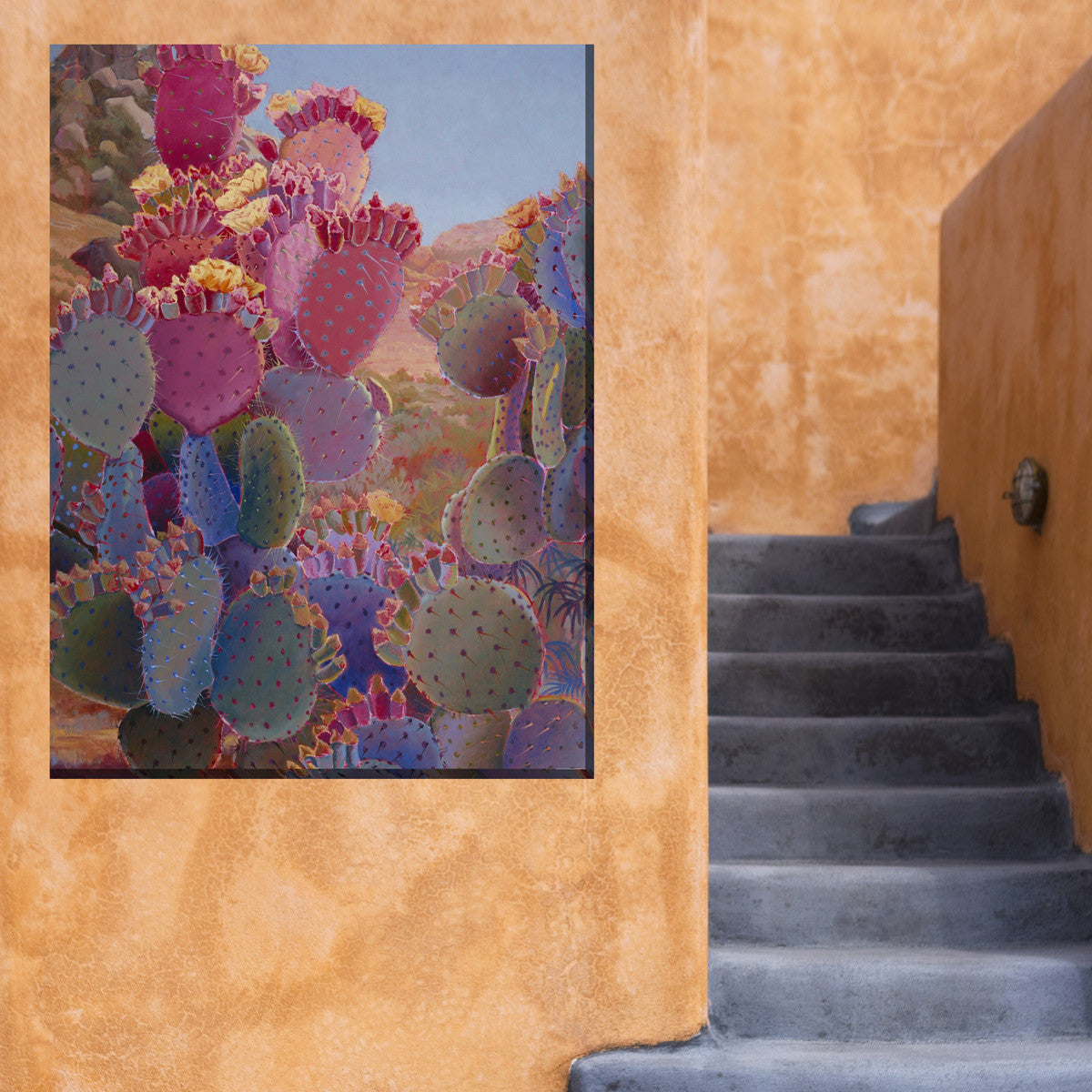 Blooming Desert Outdoor Wall Art