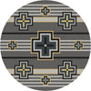 Bounty Gray Rug - 8 Ft. Round