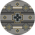 Bounty Gray Rug - 8 Ft. Round