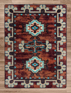 Bozeman Rust Rug Collection