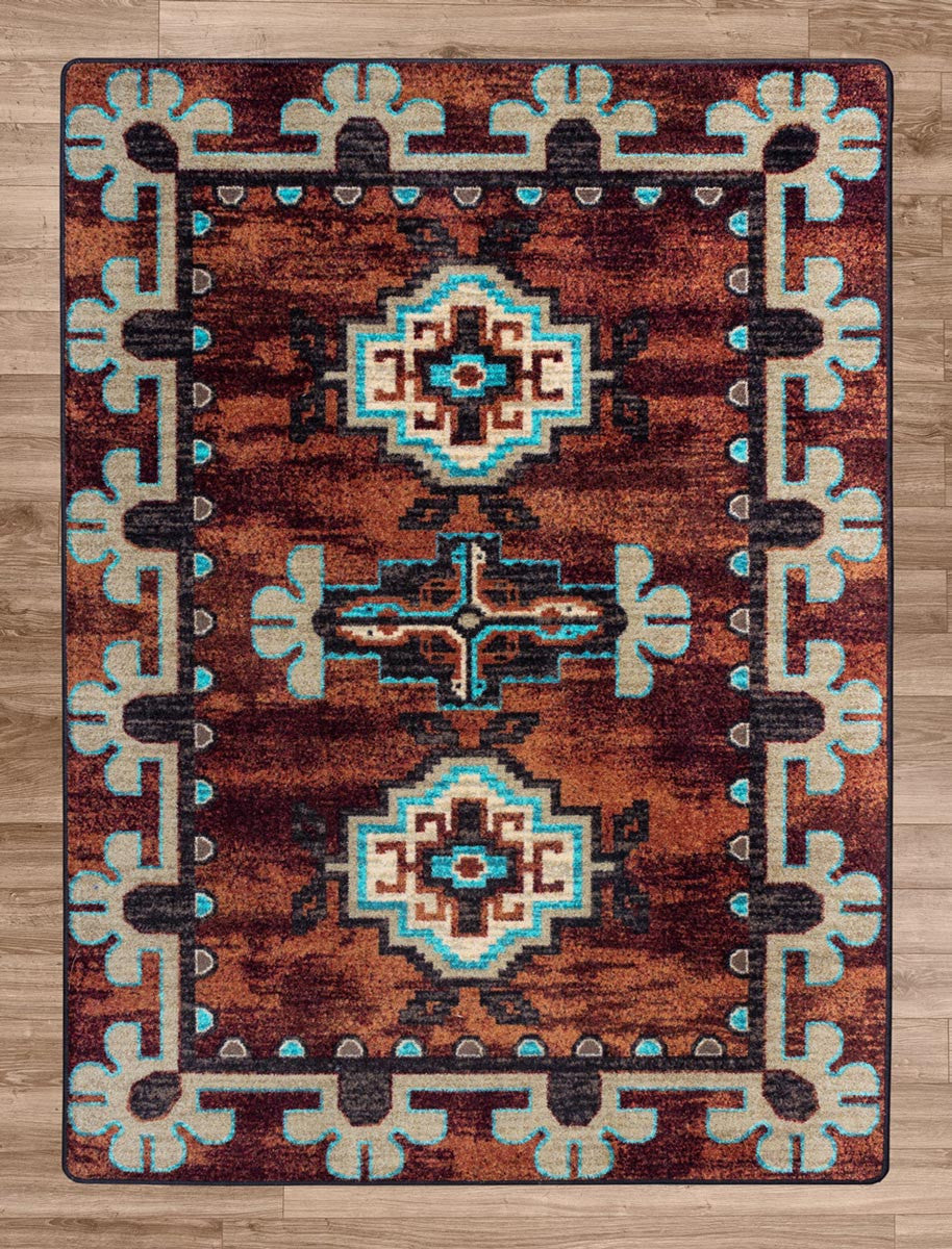 Bozeman Rust Rug Collection