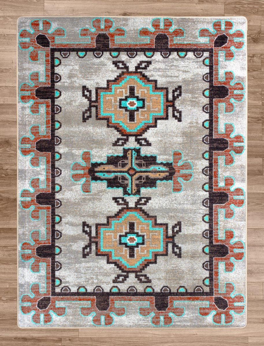 Bozeman Turquoise Rug Collection