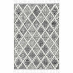 Charcoal Diamonds Rug Collection