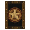 Circled Lone Star Rug Collection