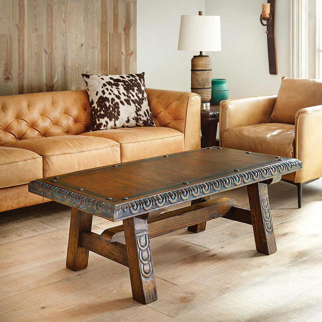 Colonial Turquoise Coffee Table