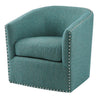 Colton Swivel Chair - Teal