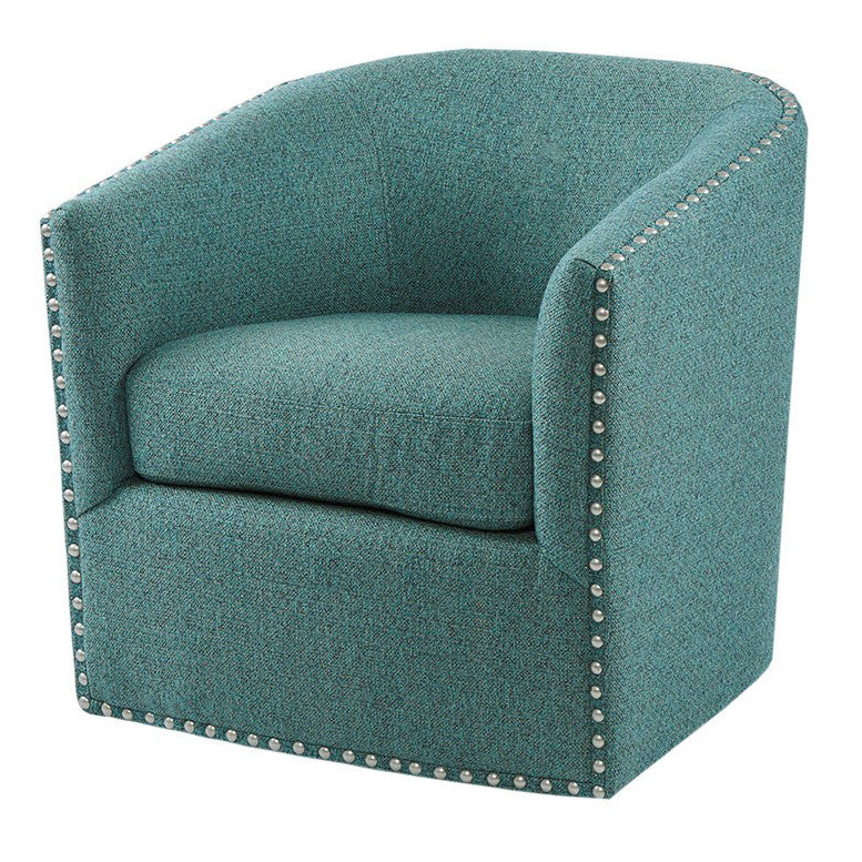 Colton Swivel Chair - Teal