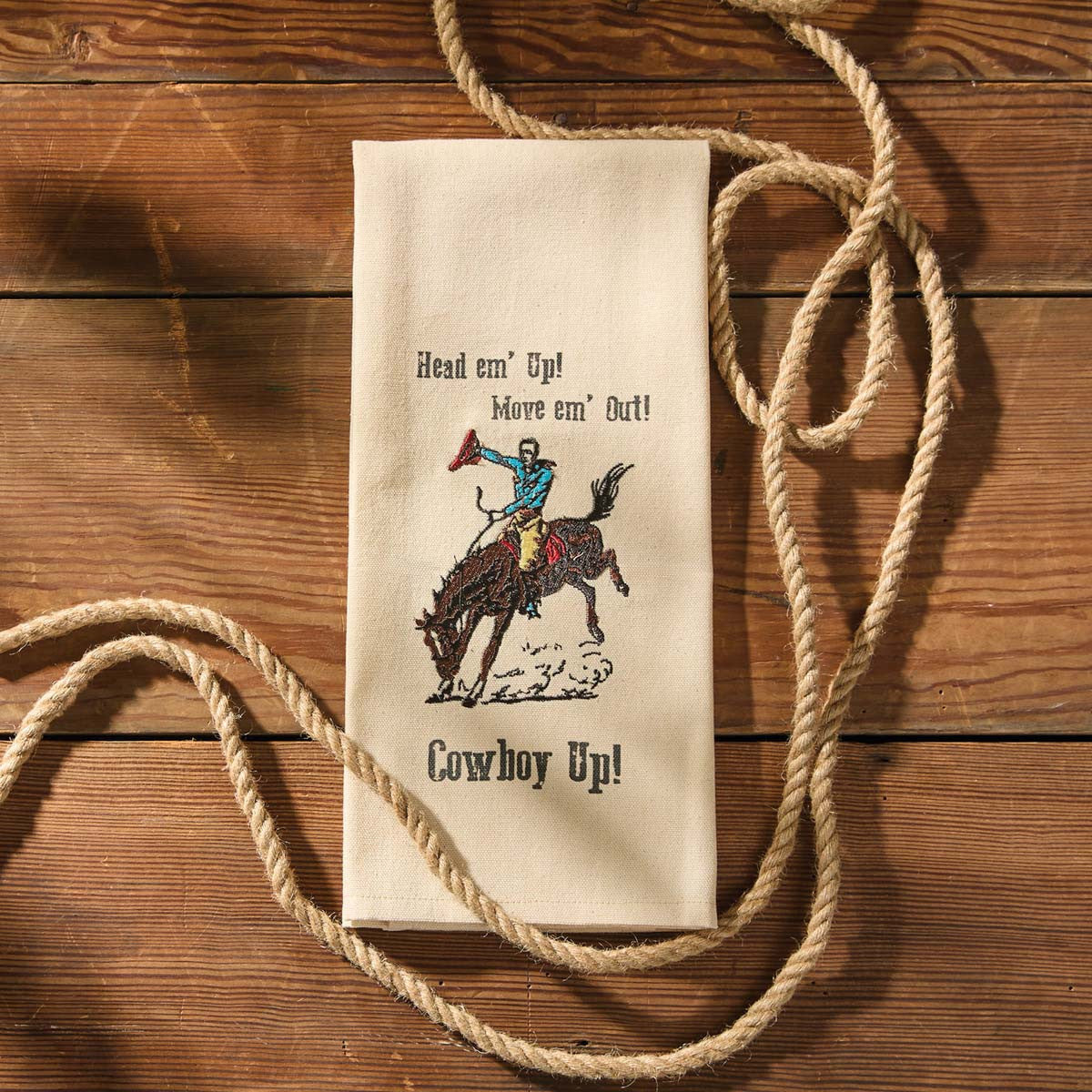 Cowboy Cookin' Kitchen Linens