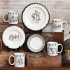 Cowboy Lifestyle Melamine Dinnerware Collection