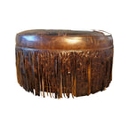 Round Ranch Ottoman