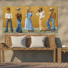 Cowgirl Style Outdoor Wall Art