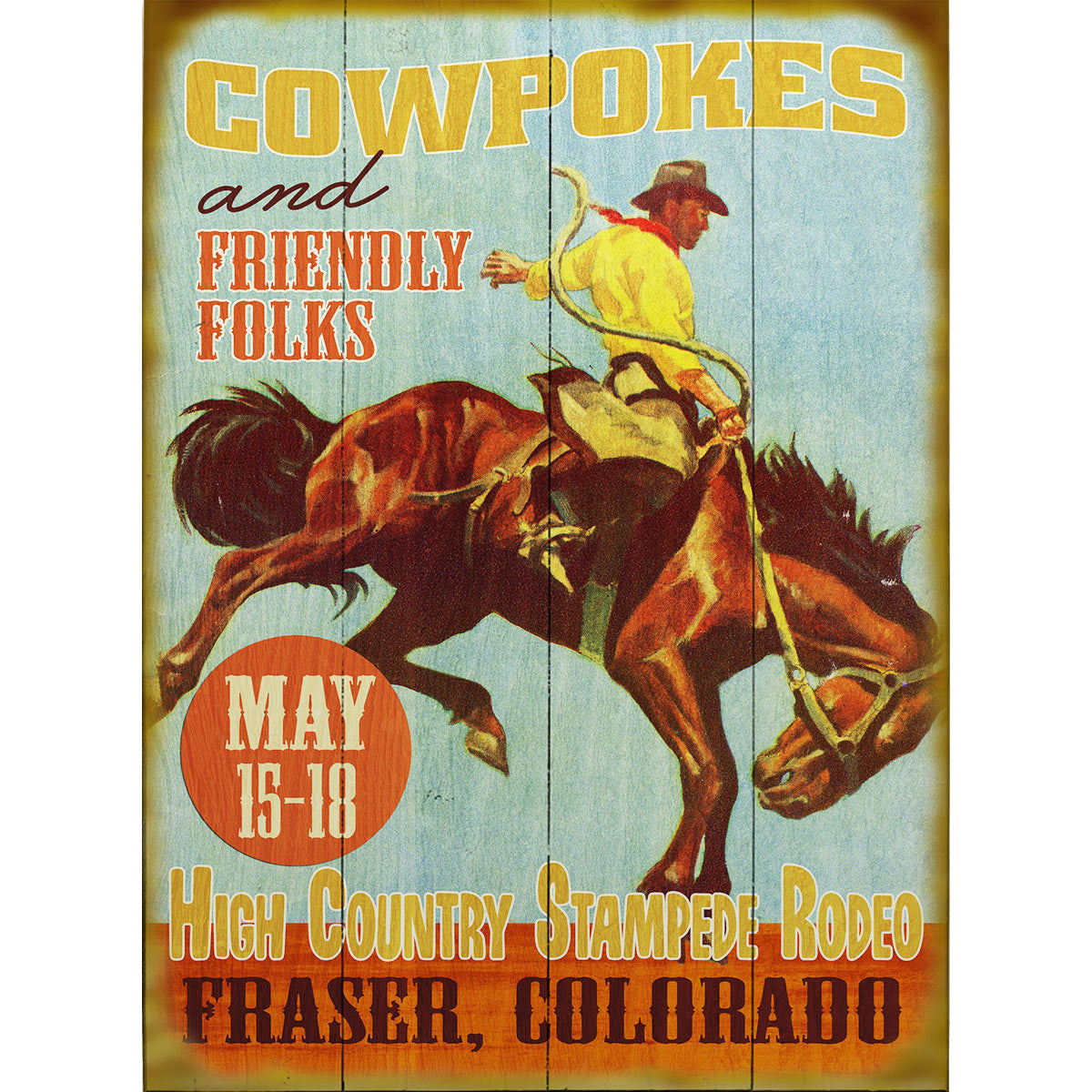 Cowpokes Personalized Signs