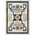 Crosswinds Turquoise Rug Collection
