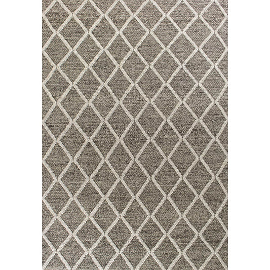Dark Gray Geo Trail Rug Collection