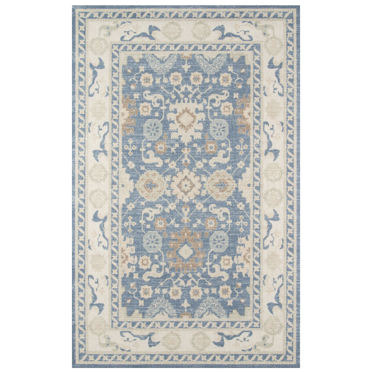 Delia Light Blue Rug Collection