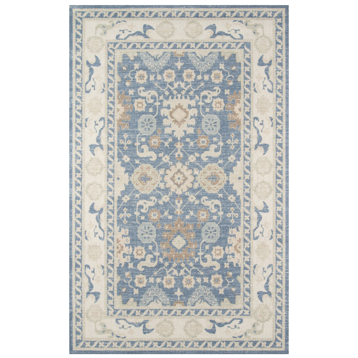 Delia Light Blue Rug Collection