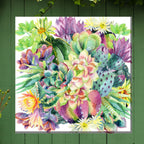Desert Blooms Outdoor Wall Art