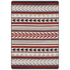 Directions Red Rug - 4 x 5