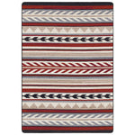 Directions Red Rug - 4 x 5