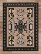 Double Cross Sand Rug Collection