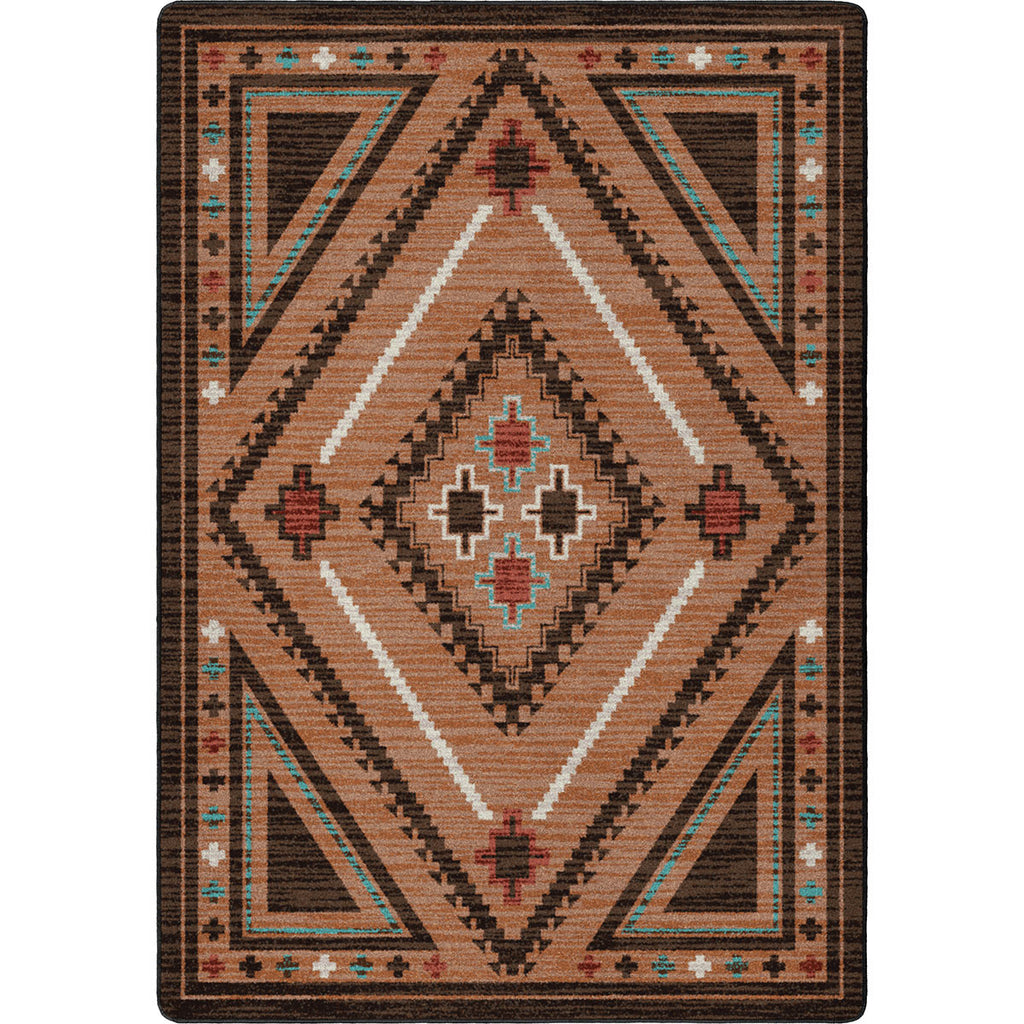 Dream Weaver Rust Rug - 8 x 11