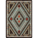 Dream Weaver Turquoise Rug - 4 x 5