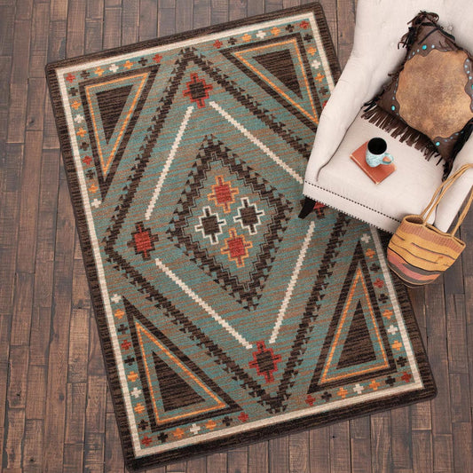 Dream Weaver Turquoise Rug Collection
