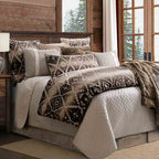Durango Diamond Bed Set - Twin - OVERSTOCK