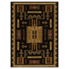 Eagle Bluff Black Rug Collection