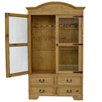 East Ridge Gun Cabinet - Honey
