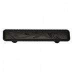 Engraved Flower Cabinet Pulls - Set of 2 - 4 Inch