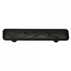 Engraved Flower Cabinet Pulls - Set of 2 - 5 Inch