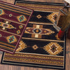 Eye of the Storm Black Rug Collection