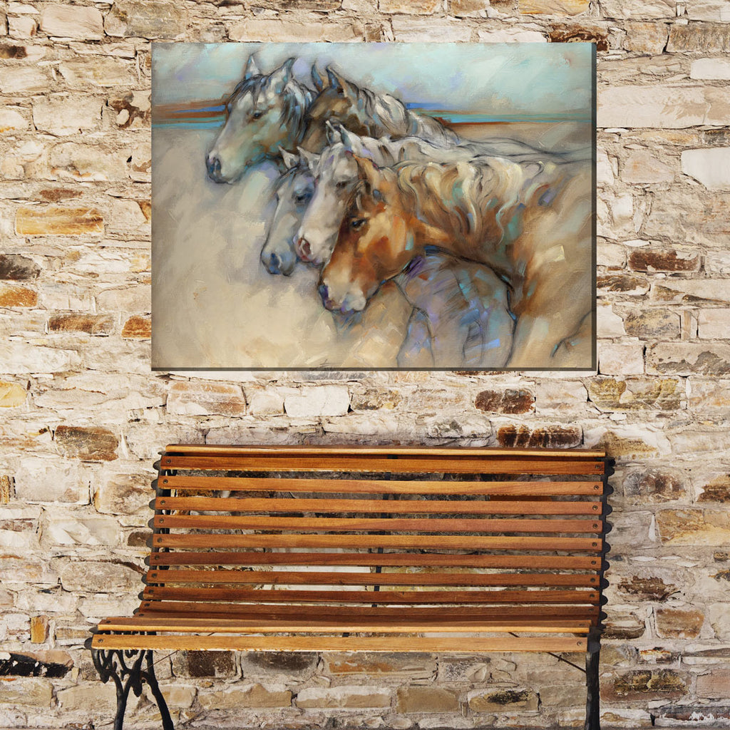 Family Gathering Outdoor Wall Art