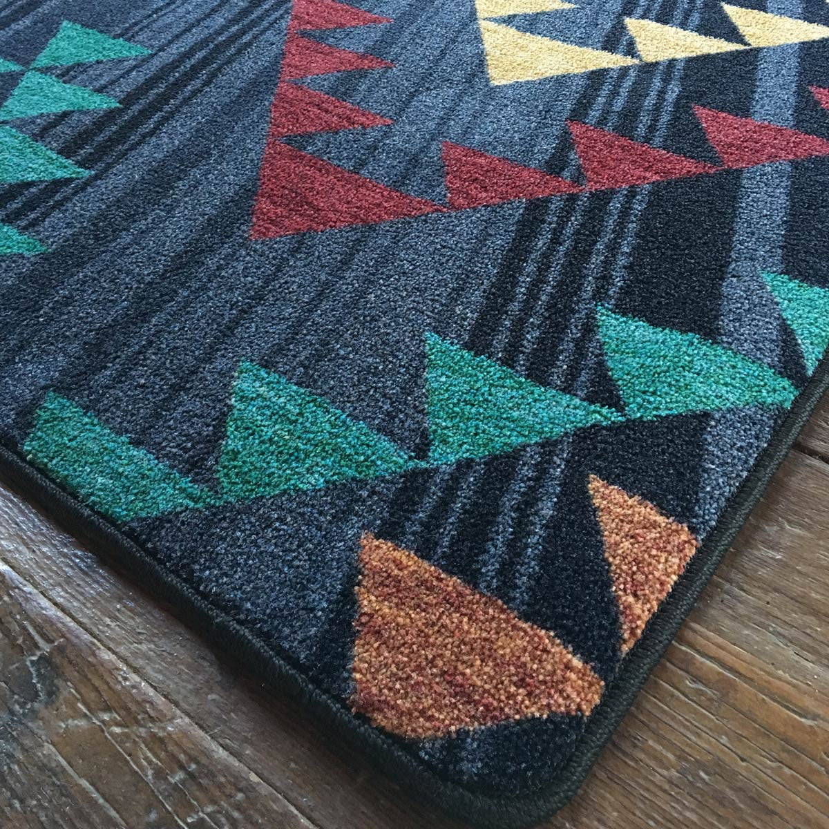 Fanfare Navy Rug Collection