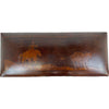 Fernando Iron Bench - Calf Roper & Antique Brown