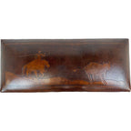 Fernando Iron Bench - Calf Roper & Antique Brown