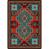 Fire Dancers Rug - 3 x 4