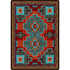 Fire Dancers Rug - 3 x 4