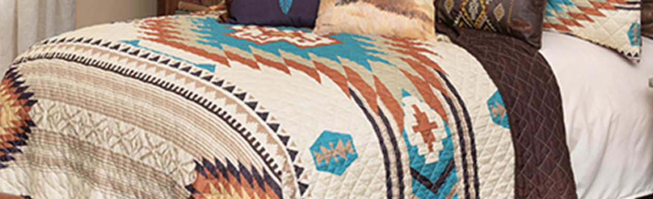 Cowboy Toile Table Linens | Lone Star Western Decor