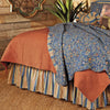 Terracotta Matelasse Quilt Collection