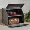 Galvanized Tin Star Bread Box