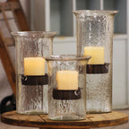 Glass Mountain Candle Holder - Large