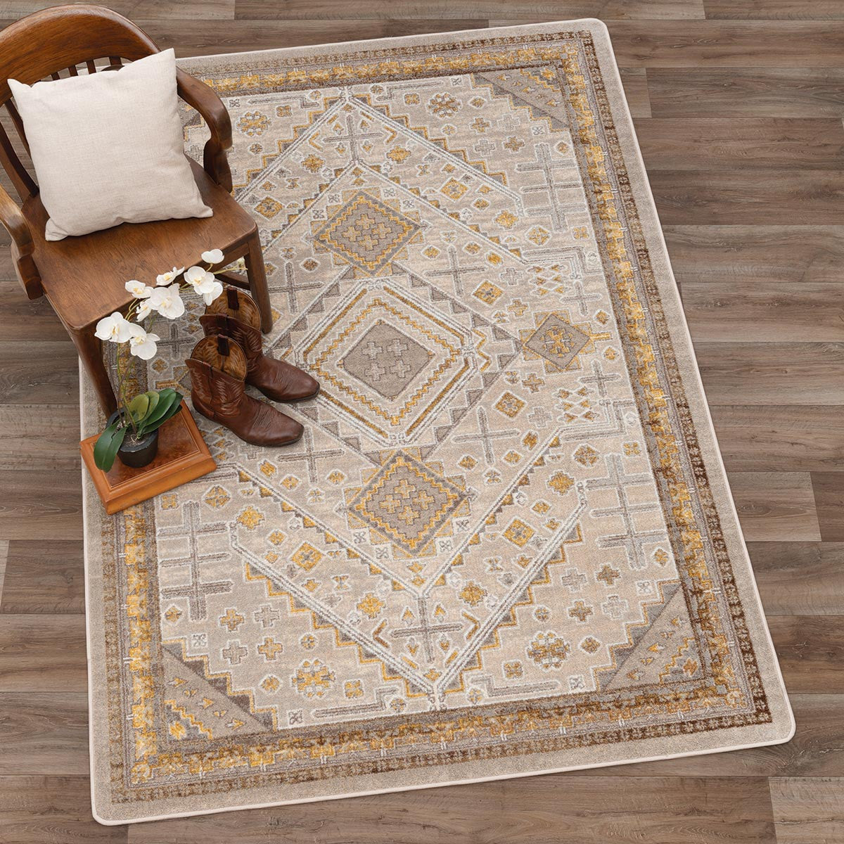 Golden Horizon Rug Collection