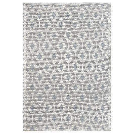 Gray Diamond Vines Rug Collection