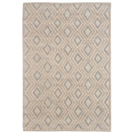 Gray Sand Diamonds Rug Collection
