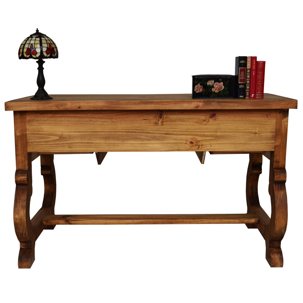 Hawkins Five Drawer Desk - Medio Finish